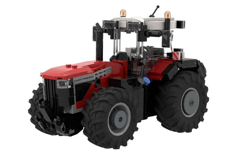 BRIXIES Plus Massey Ferguson 9S z dvojnimi kolesi