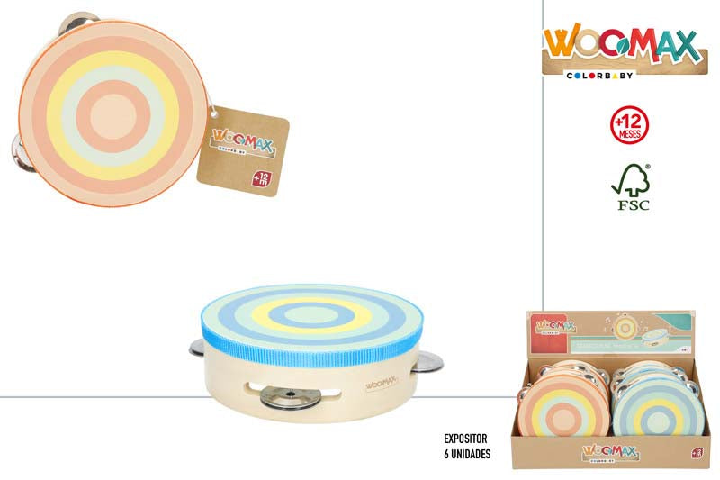 TAMBURIN LESENI 13X4CM