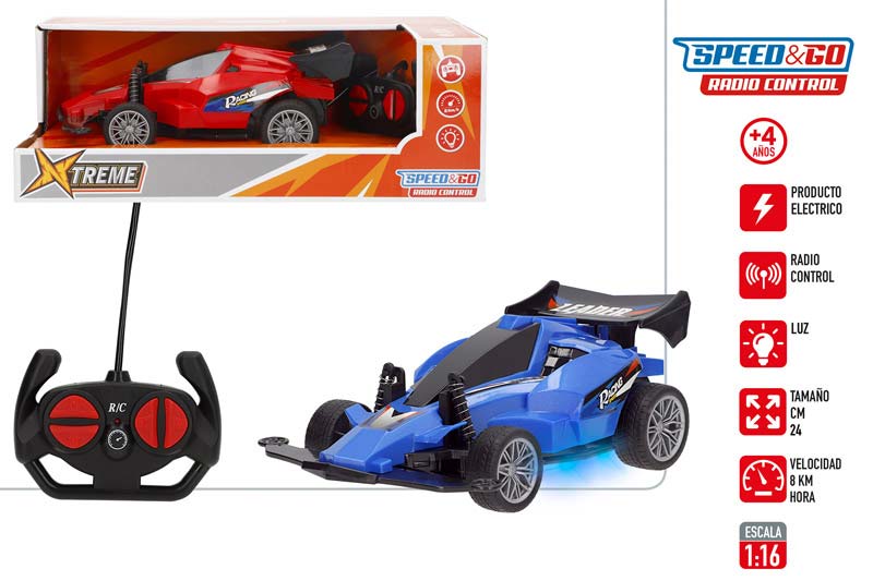 VOZILO DALJINSKO Z LUČMI 35X16CM