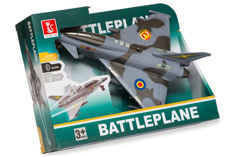 LETALO Z ZVOKOM IN LUČJO, BATERIJE VKLJUČENE 28X21CM