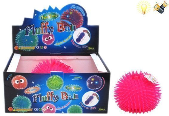 ŽOGICA CUFKO Z LUČKO 18X18CM