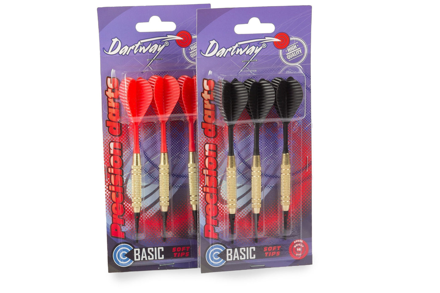 PUŠČICE DARTWAY BASIC PLASTIČNA 1/3