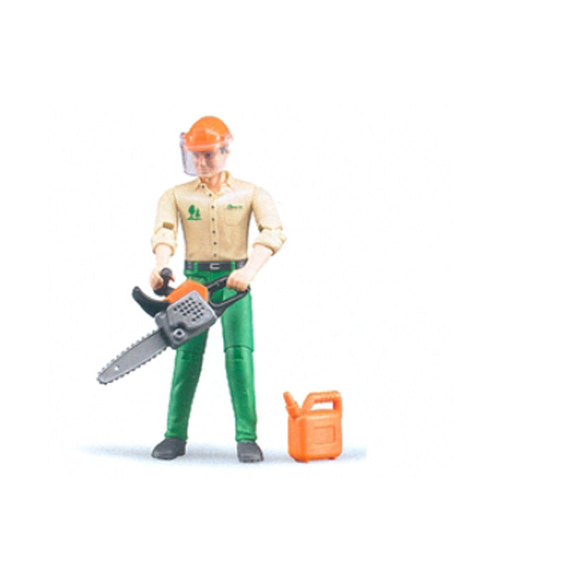 Bruder BW gozdni delavec z dodatki 60030