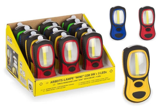 SVETILKA MINI COB3W Z MAGNETOM IN KLJUKICO