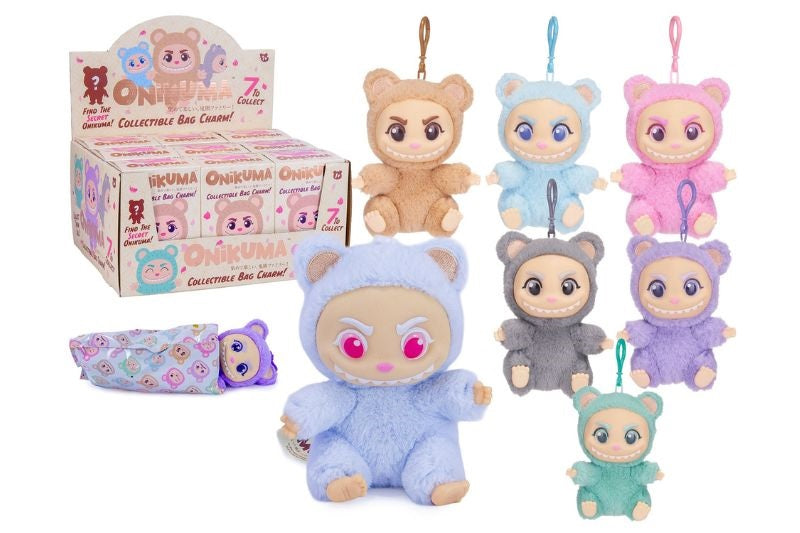 ONIKUMA PLIŠASTI OBESEK - PRESENEČENJE V ŠKATLICI 13CM