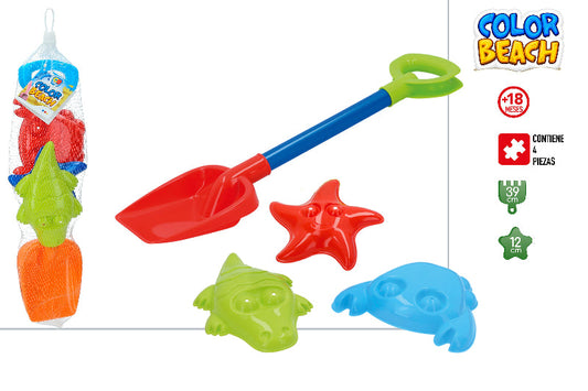 SET ZA PLAŽO 4 DELNI 40X12CM