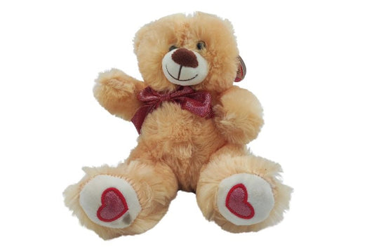 MEDO S SRČKOM 25 CM