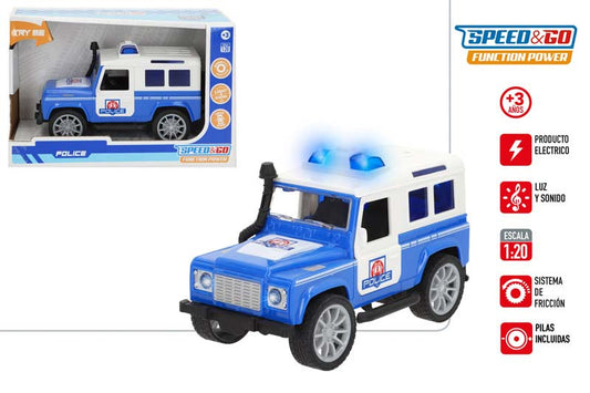 VOZILO POLICIJSKO LUČ IN ZVOK