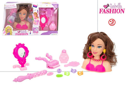 LUTKA FRIZERSKI SET 12 DELNI Z NAKITOM 35X20CM
