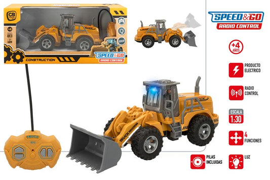 BAGER NA DALJINSKO UPRAVLJANJE Z LUČJO BATERIJE VKLJUČENE 1:30 30X14CM