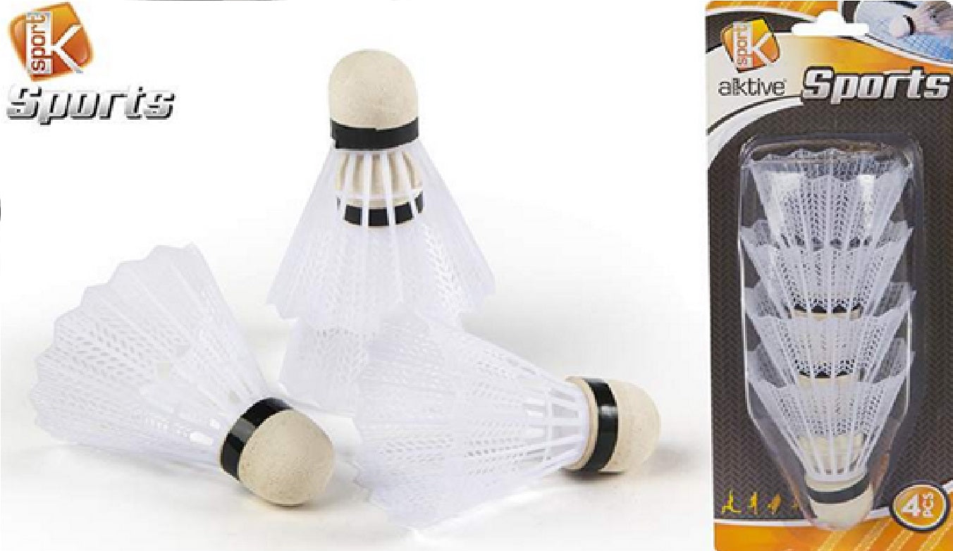 BADMINTON ŽOGICE 4 KOS