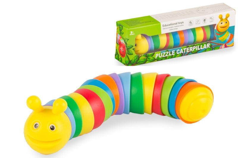 GOSENICA MAVRIČNA 18X4CM