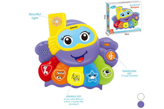 HOBOTNICA GLASBENA 26X23CM