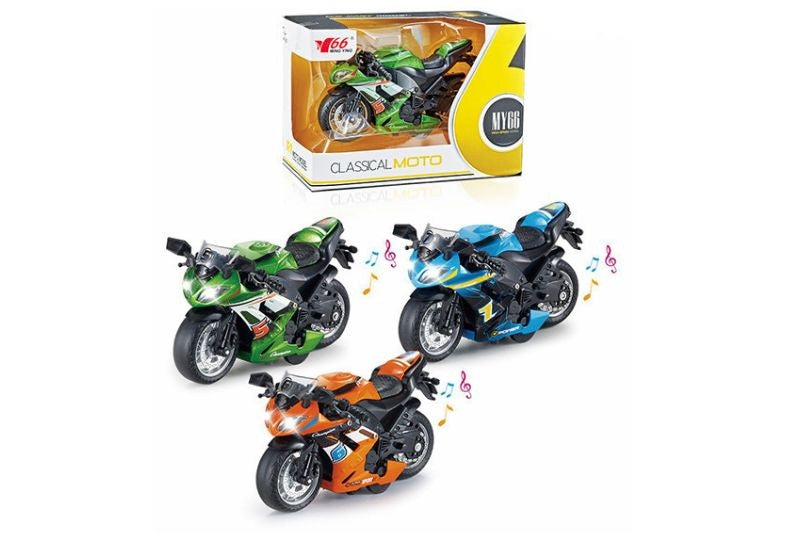 MOTOR Z ZVOKOM IN LUČJO 15CM