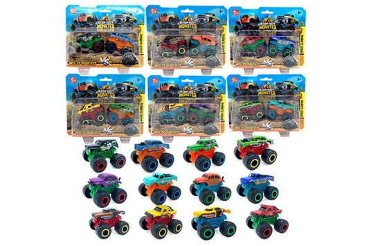 BIGFOOT MONSTER 2 VOZILI 20X16CM