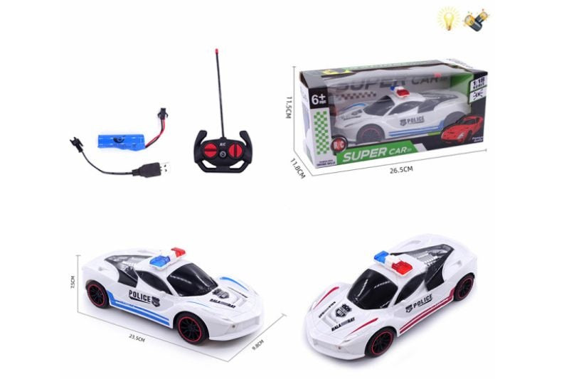 AVTO NA DALJINSKO VODENJE 1:18 26X12CM POLNILNA BATERIJA