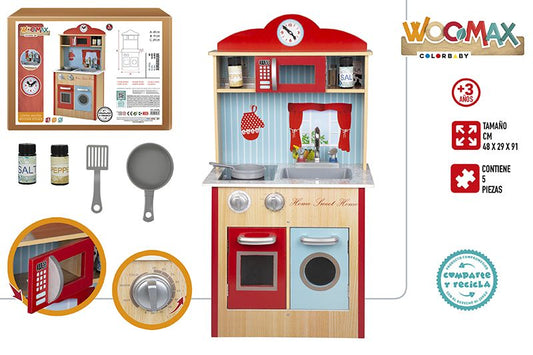 KUHINJA LESENA SET  48X29X91CM