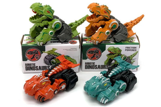 VOZILO DINOZAVER ROBOTSKI CRASH 14X12CM