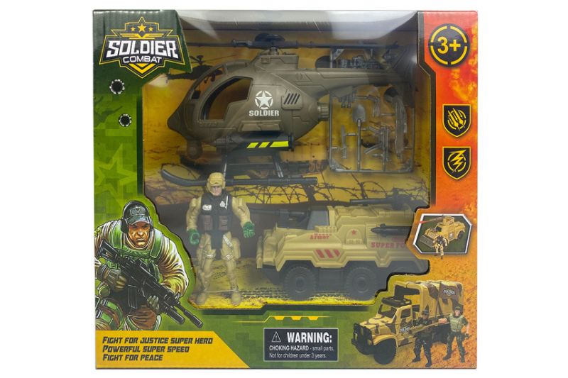 VOJAŠKI SET 27,5X25CM