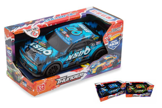 AVTO DIRKALNI Z ZVOKOM IN LUČJO 21X10CM