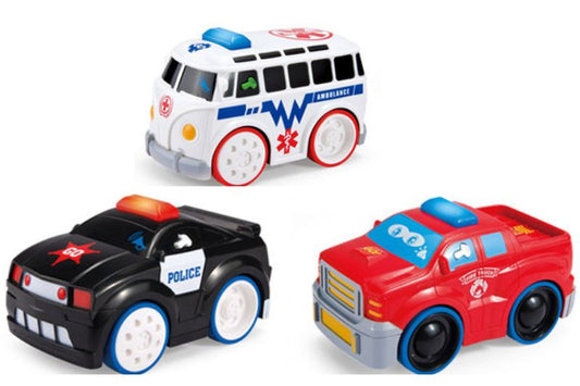 AVTO INTERVENCIJSKI Z ZVOKOM IN LUČJO  19.5X17CM