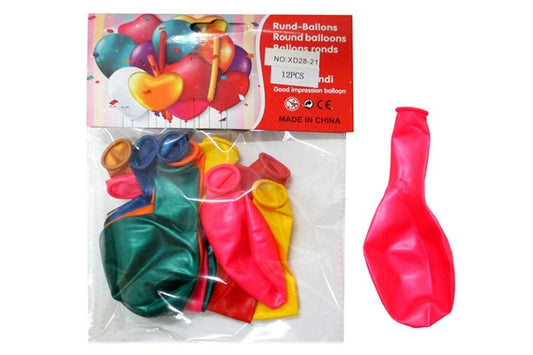 BALONI BARVNI 12 KOSOV 22X15CM