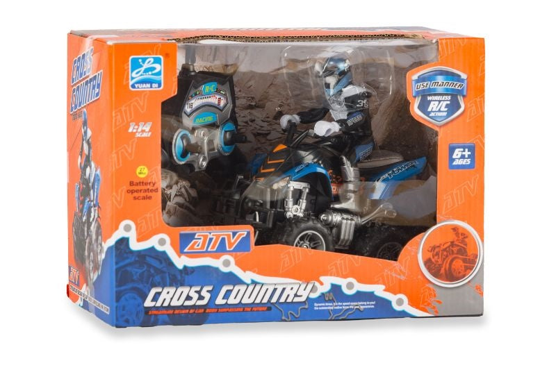 ŠTIRIKOLESNIK NA DALJINSKO UPRAVLJANJE 4 SMERI 1:14 27X20CM