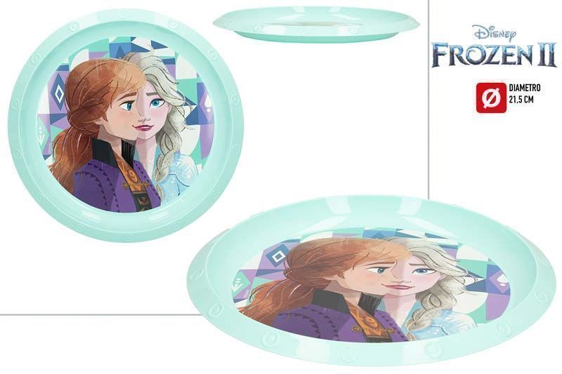 KROŽNIK PLASTIČNI FROZEN II, 21,5CM