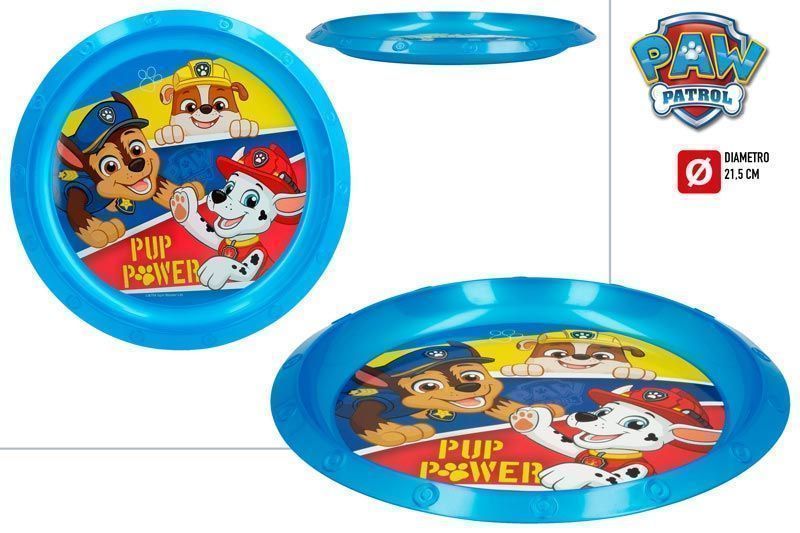 KROŽNIK PLASTIČNI PAW PATROL, 21,5CM