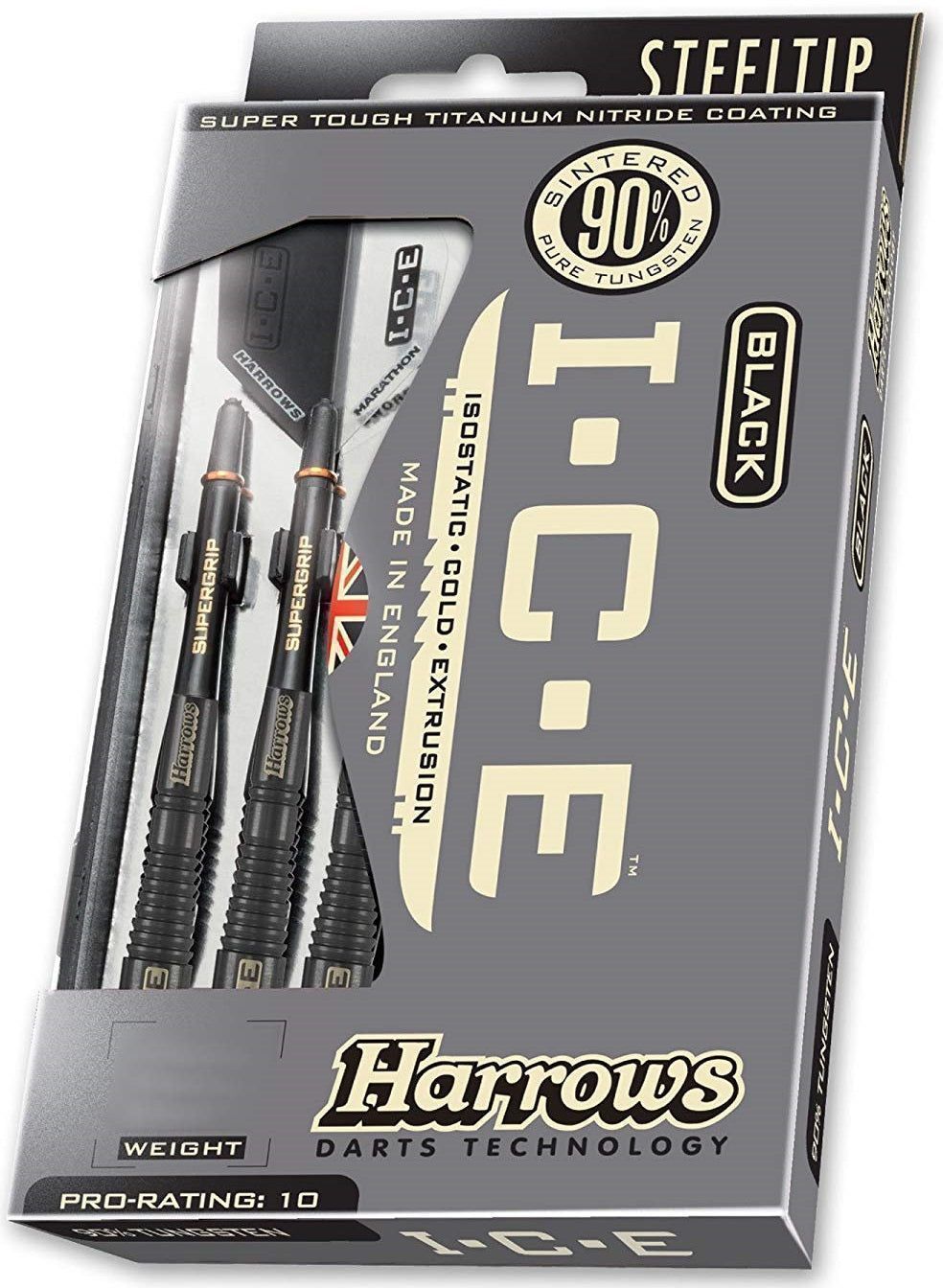 PUŠČICE BLACK ICE KOV. KONICA 1/3